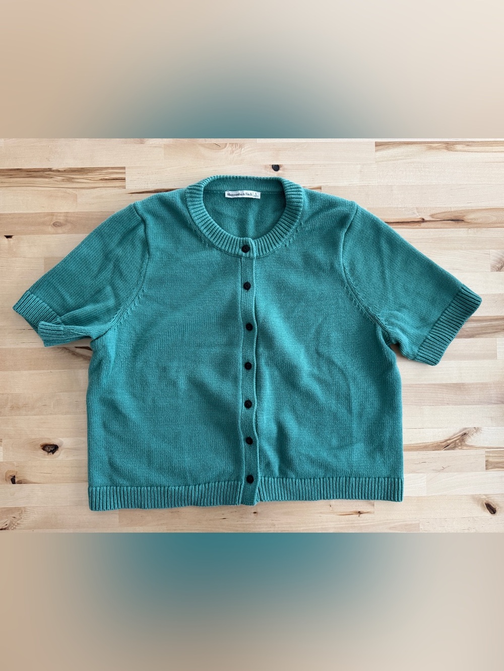 Abercrombie & Fitch Short Sleeve Cardigan